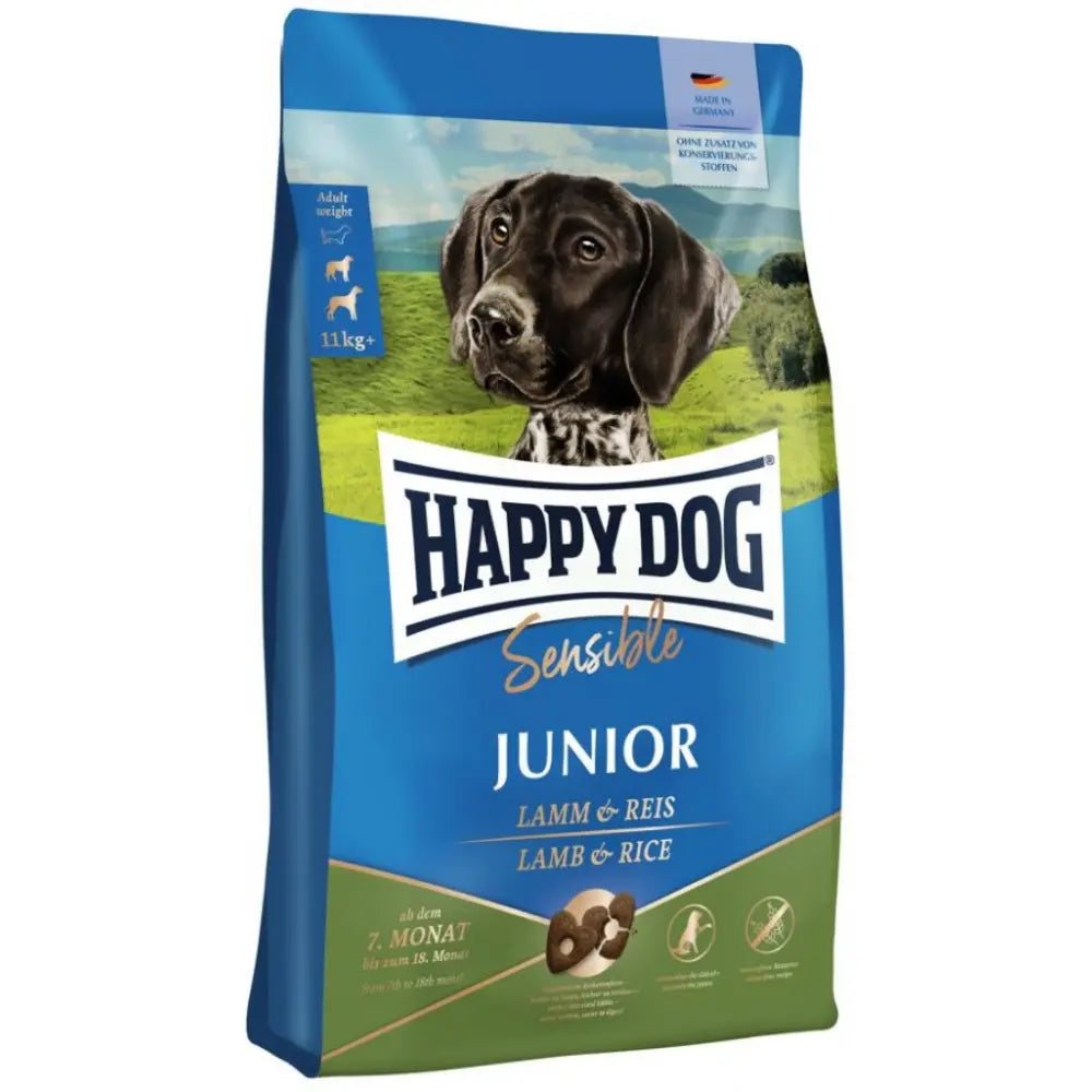 Happy Dog Sensible Junior Cordero y Arroz 10 kg al mejor precio -todoastorenimal.com