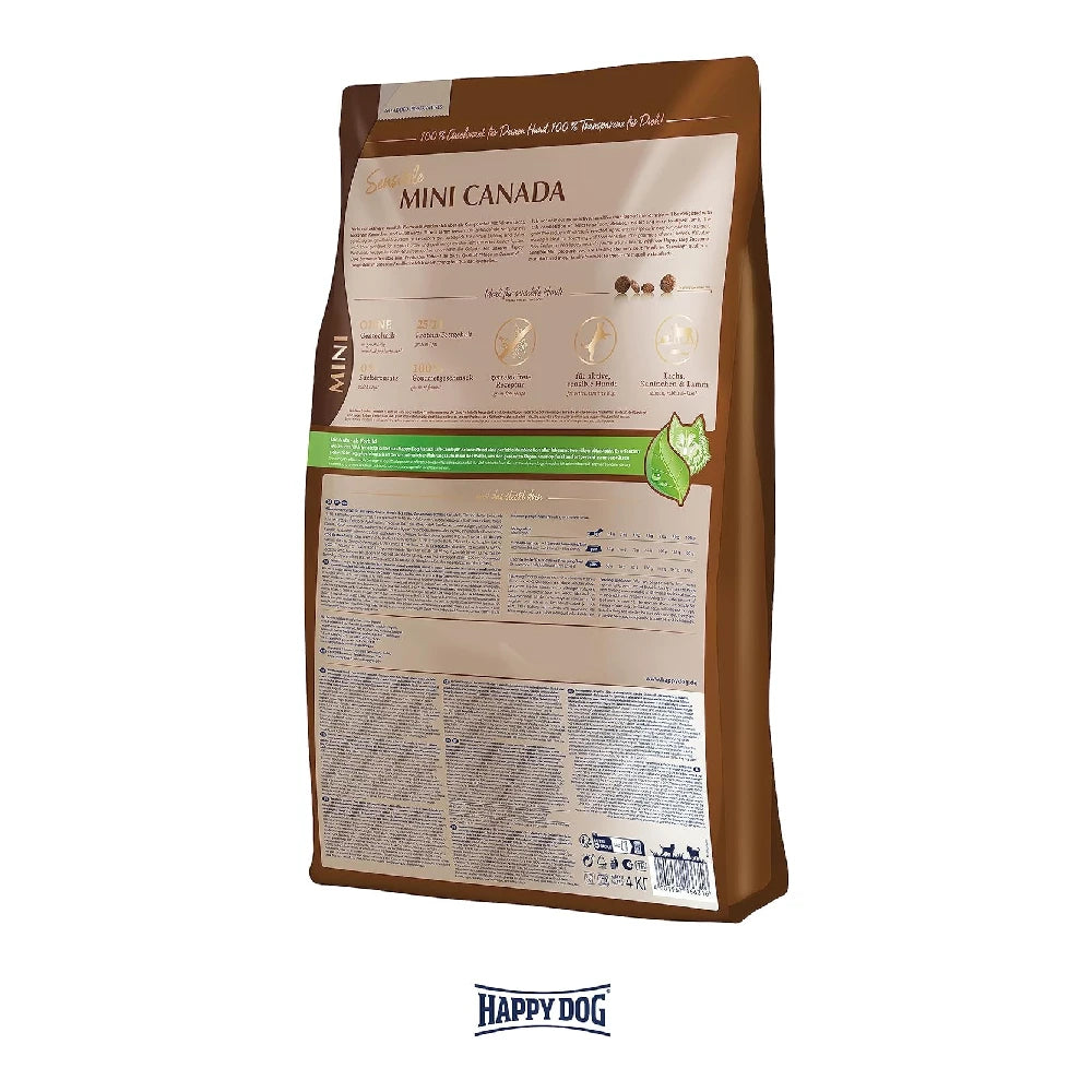 Happy Dog Sensible Mini Canada Pienso para Perros al mejor precio -todoastorenimal.com