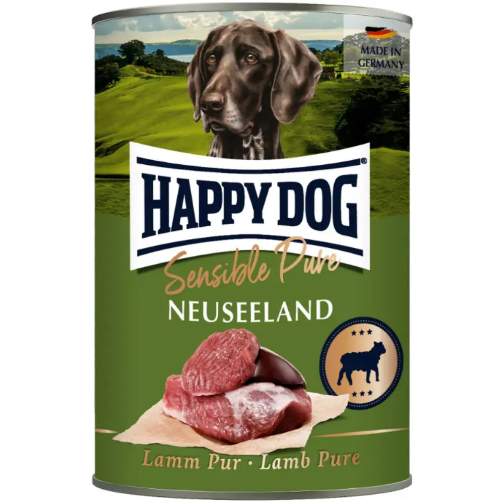 Happy Dog Sensible Pure Neuseeland (Lamm Pur) 400 g Lata al mejor precio -todoastorenimal.com