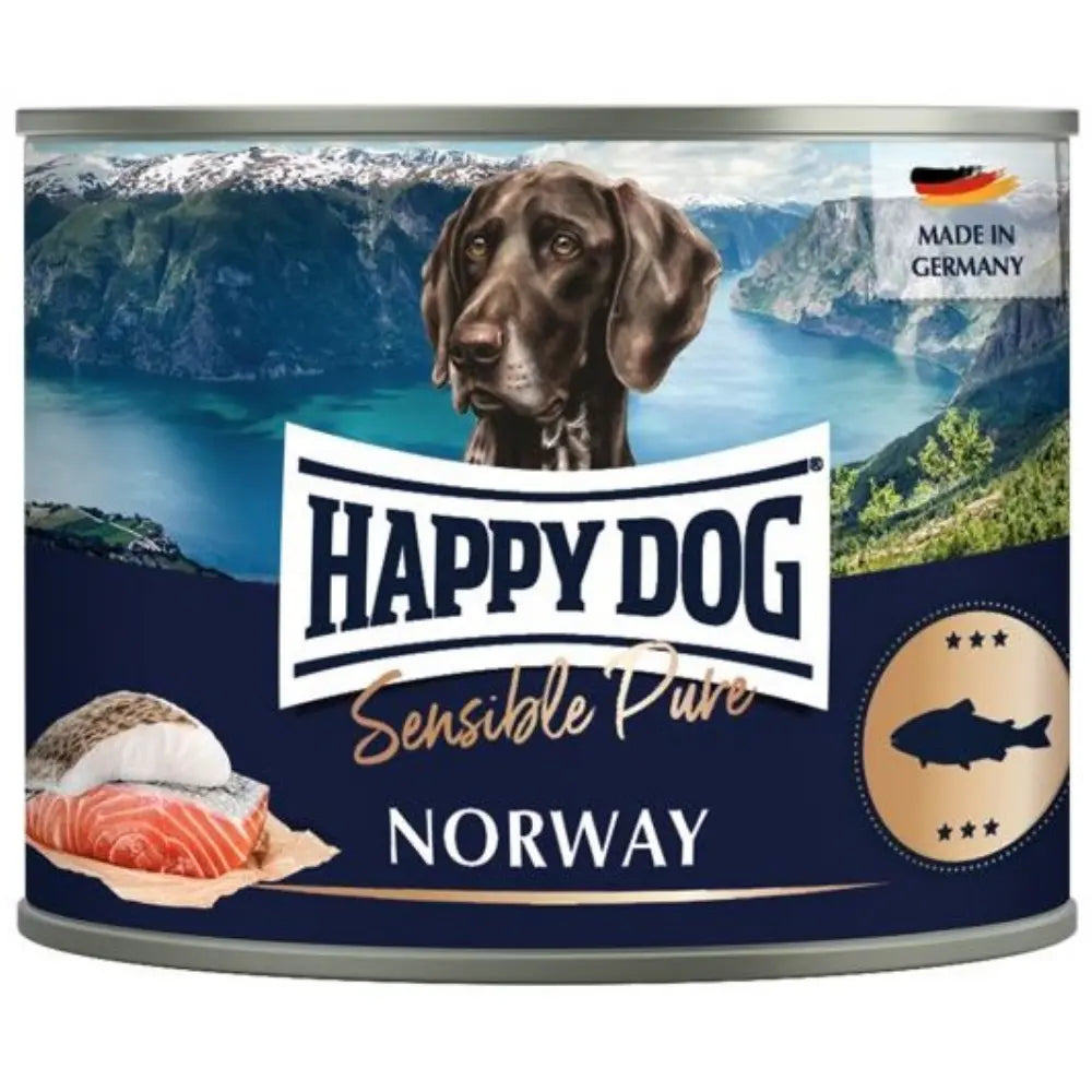 Happy Dog Sensible Pure Norway (Seefisch Pur) 200 g Lata al mejor precio -todoastorenimal.com