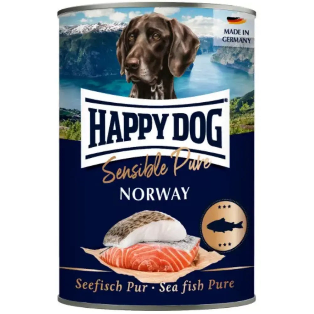 Happy Dog Sensible Pure Norway (Seefisch Pur) 400 g Lata al mejor precio -todoastorenimal.com