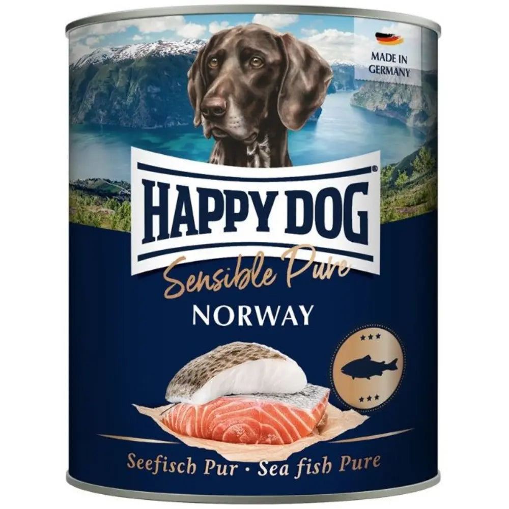 Happy Dog Sensible Pure Norway (Seefisch Pur) 800 g Lata al mejor precio -todoastorenimal.com