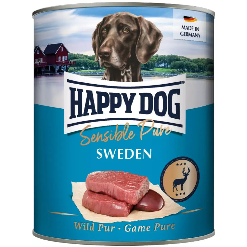 Happy Dog Sensible Pure Sweden (Wild Pur) 800 g Lata al mejor precio -todoastorenimal.com