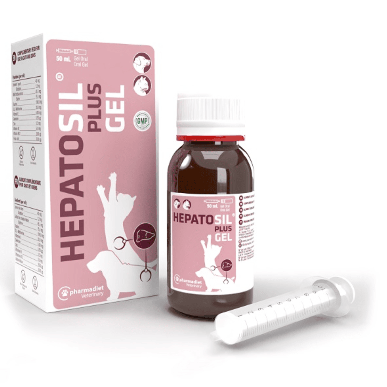 Hepatosil Plus Gel Protector Hepático 50 ml para Perros y Gatos al mejor precio -todoastorenimal.com