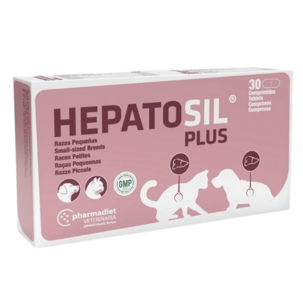 Hepatosil Plus Protector Hepático para Perros y Gatos Comprimidos para el Hígado al mejor precio -todoastorenimal.com