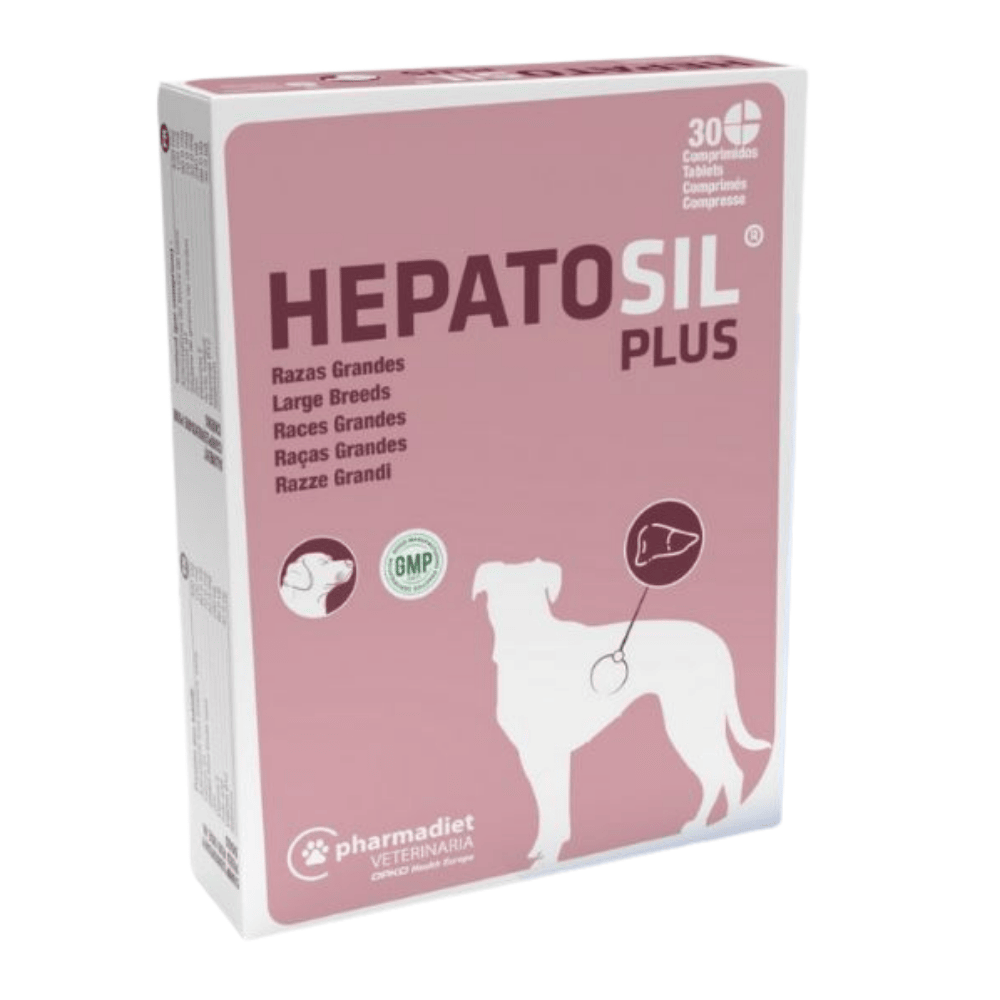 Hepatosil Plus Protector Hepático para Perros y Gatos Comprimidos para el Hígado al mejor precio -todoastorenimal.com