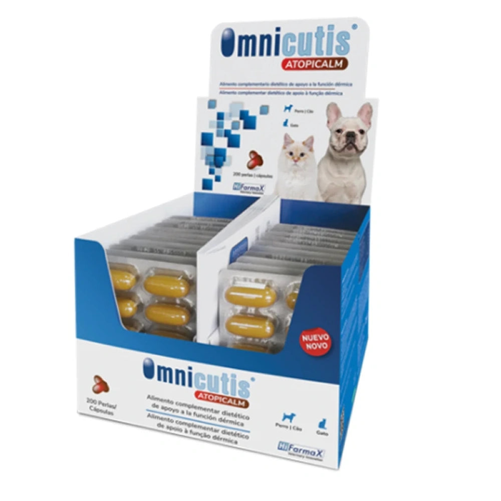Hifarmax Omnicutis Atopicalm Suplemento para la Salud de la Piel y el Pelaje al mejor precio -todoastorenimal.com