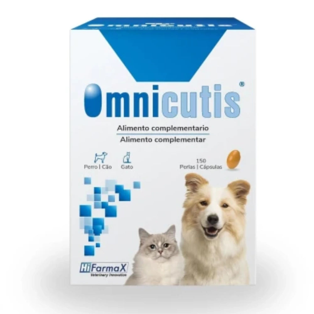 Hifarmax Omnicutis Suplemento para la Salud de la Piel y el Pelaje al mejor precio -todoastorenimal.com