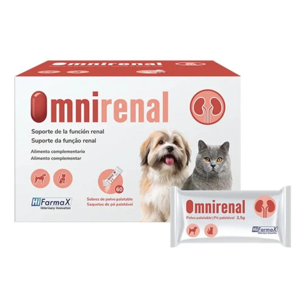 Hifarmax Omnirenal Suplemento para la Salud Renal y Urinaria al mejor precio -todoastorenimal.com