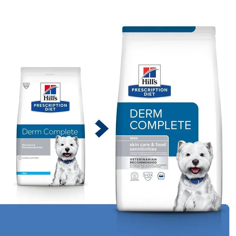 Hill'S Canine Derm Complete Mini 1 kg - Precios Más Baratos - Todoanimal