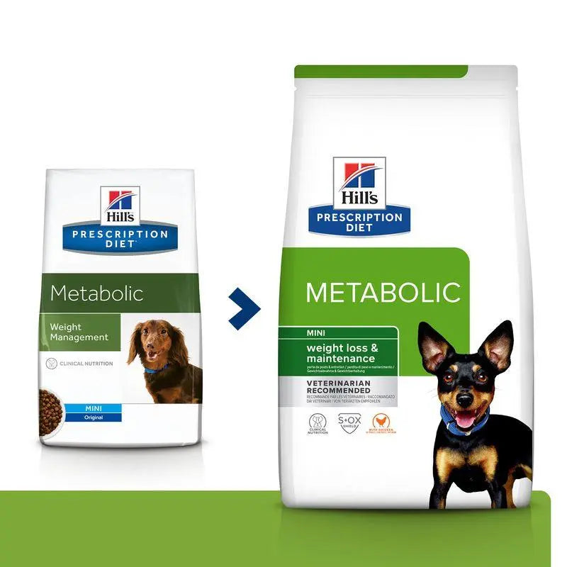 Hill'S Canine Metabolic Mini 1 kg (Perdida y Mantenimiento de Peso) - Precios Más Baratos - Todoanimal
