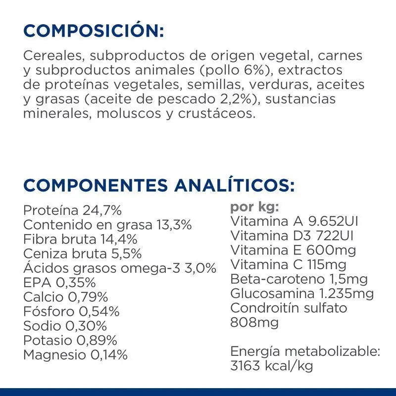 Hill'S Canine Metabolic + Mobility Mini 6 kg - Precios Más Baratos - Todoanimal