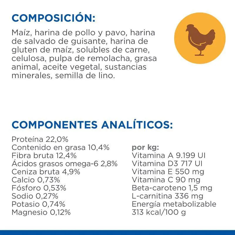 Hill'S Sp Canine Adult Light Medium Pollo 14 kg - Precios Más Baratos - Todoanimal
