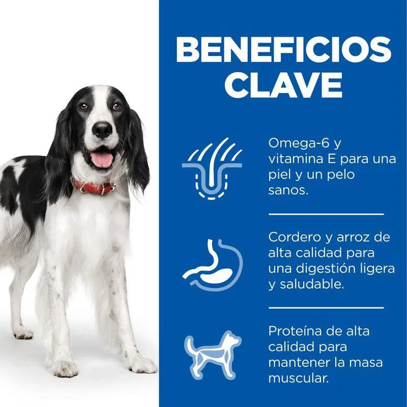 Hill'S Sp Canine Adult Medium Cordero & Arroz 14 kg - Precios Más Baratos - Todoanimal