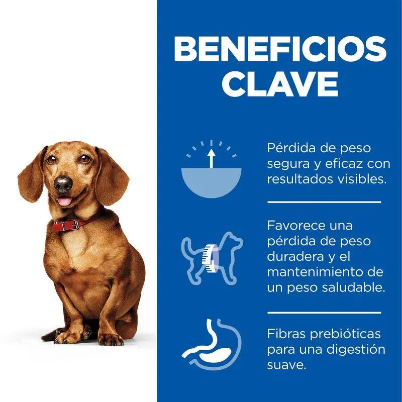 Hill'S Sp Canine Adult Perfect Weight Small & Mini Pollo 6 kg - Precios Más Baratos - Todoanimal