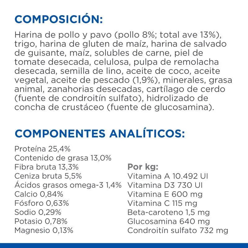 Hill'S Sp Canine Adult Perfect Weight & Active Mobility Medium Pollo 2,5 kg - Precios Más Baratos - Todoanimal