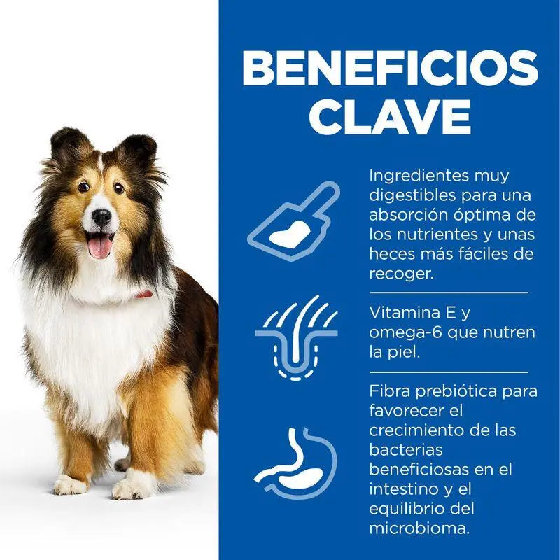 Hill'S Sp Canine Adult Sensitive Stomach & Skin Medium Pollo 14 kg - Precios Más Baratos - Todoanimal