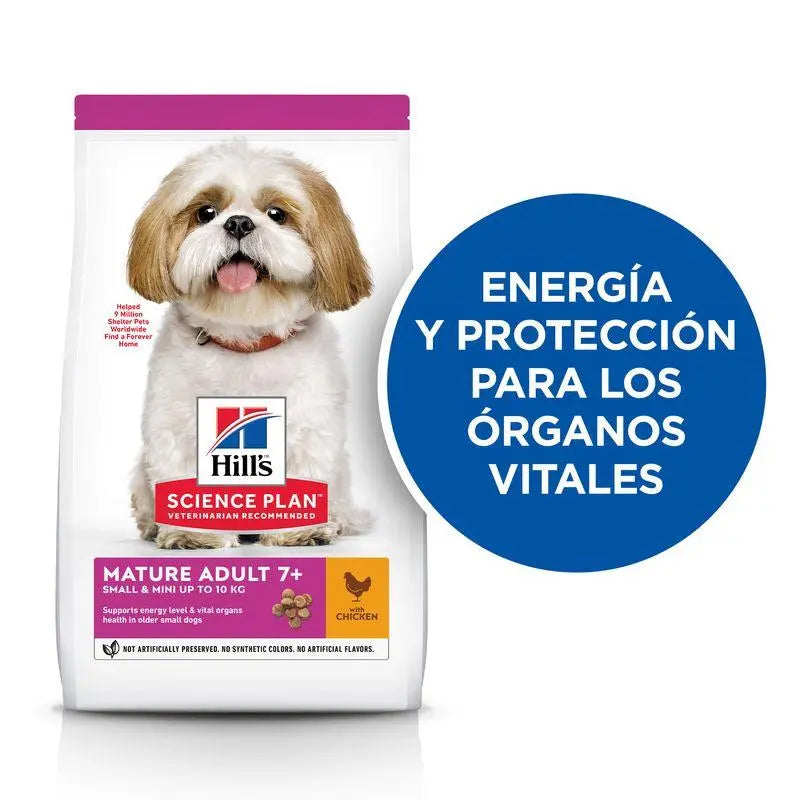 Hill'S Sp Canine Mature Adult 7+ Small & Mini Pollo 3 kg - Precios Más Baratos - Todoanimal