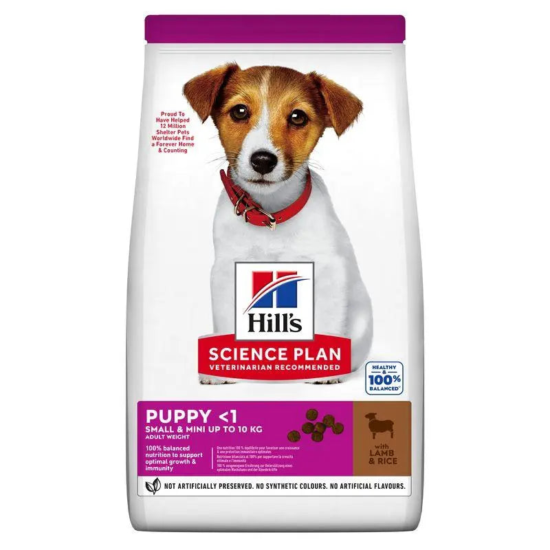 Hill'S Sp Canine Puppy Small & Mini Cordero Y Arroz 1,5 kg - Precios Más Baratos - Todoanimal