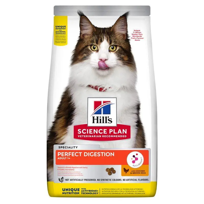 Hill'S Sp Feline Adult Perfect Digestion 7Kg - Precios Más Baratos - Todoanimal