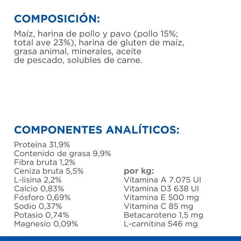 Hill'S Sp Feline Young Adult Sterilised Cat Pollo 7Kg - Precios Más Baratos - Todoanimal