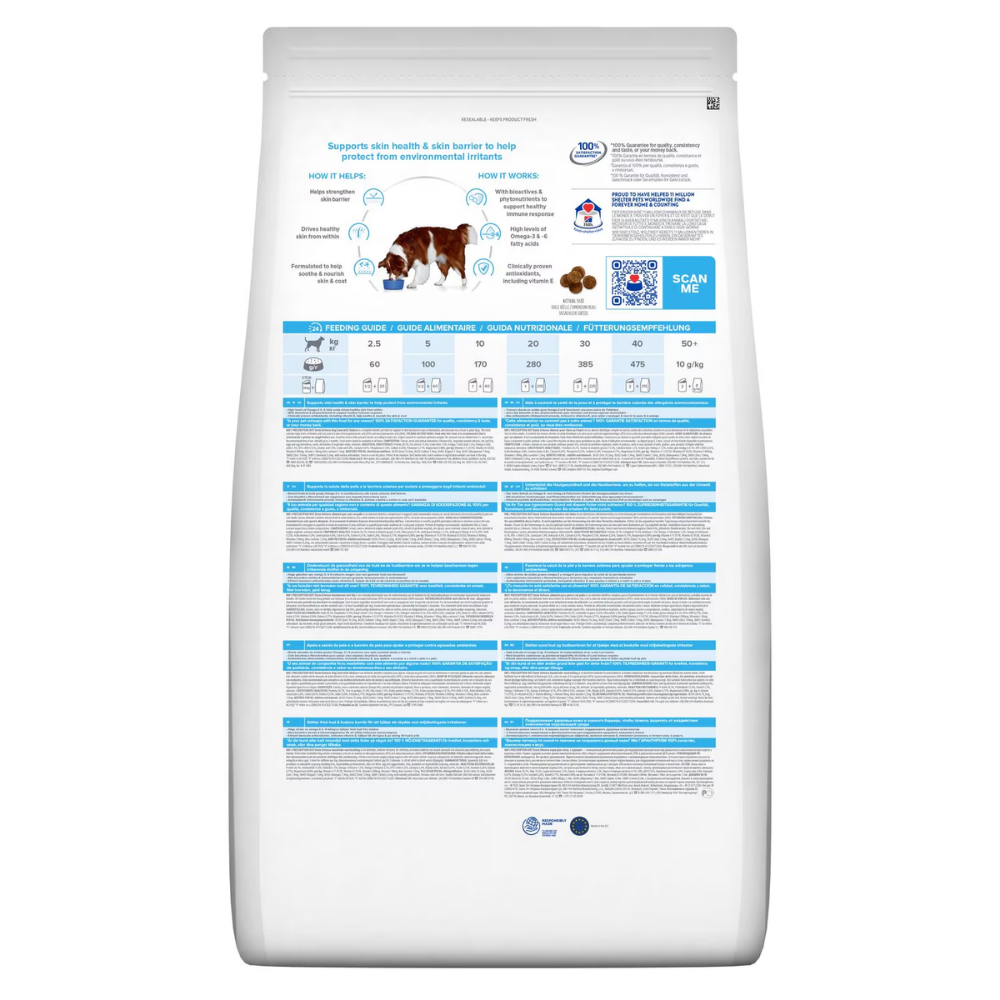 Hill's Derm Defense 12 kg Pienso para Perros al mejor precio -todoastorenimal.com