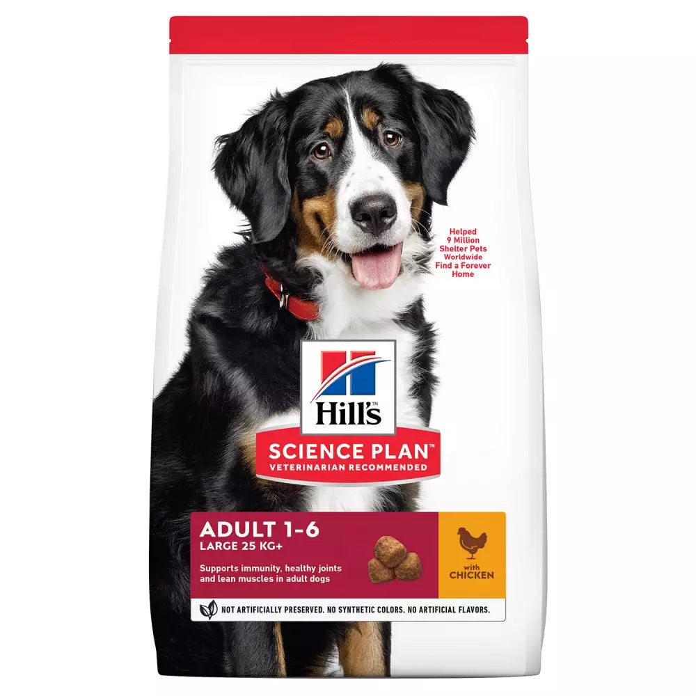 Hill's Science Plan Adult Razas Grandes Pollo Pienso para Perros al mejor precio -todoastorenimal.com