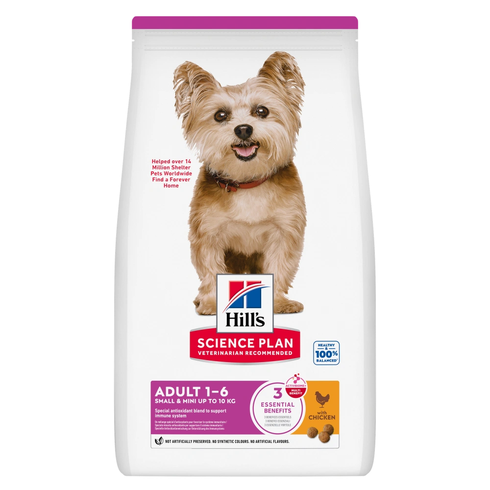 Hill's Science Plan Adult Small y Mini Pollo 1,5 kg Pienso para Perros al mejor precio -todoastorenimal.com