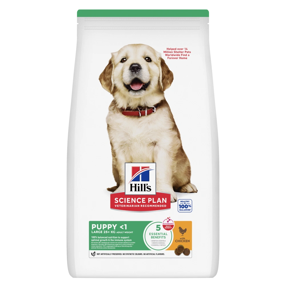 Hill's Science Plan Puppy Razas Grandes Pollo Pienso para Perros al mejor precio -todoastorenimal.com