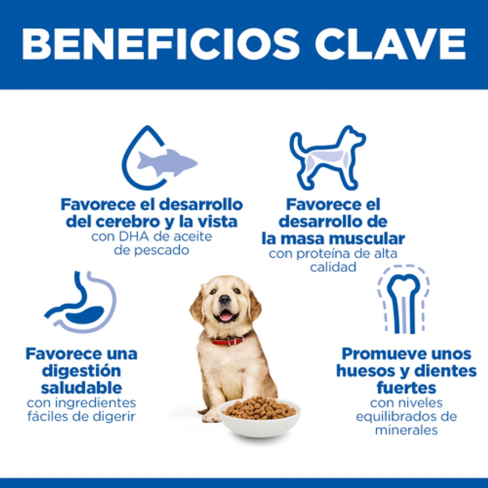 Hill's Science Plan Puppy Razas Grandes Pollo Pienso para Perros al mejor precio -todoastorenimal.com