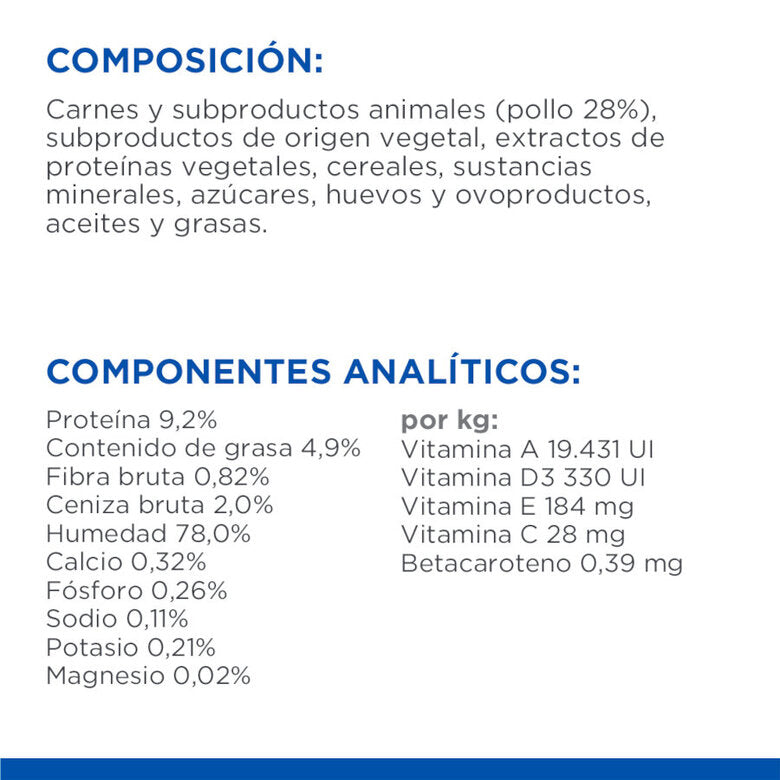 Hill's Science Plan Sterilized Kitten Pollo Pack 12x85g Comida Húmeda para Gatos al mejor precio -todoastorenimal.com