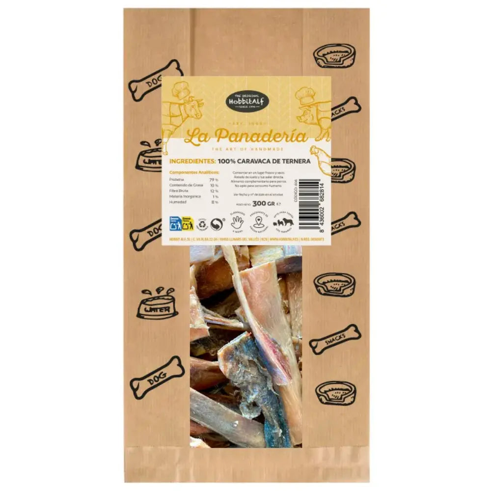 Hobbit Snack La Panaderia Caravaca de Ternera 300 g al mejor precio -todoastorenimal.com