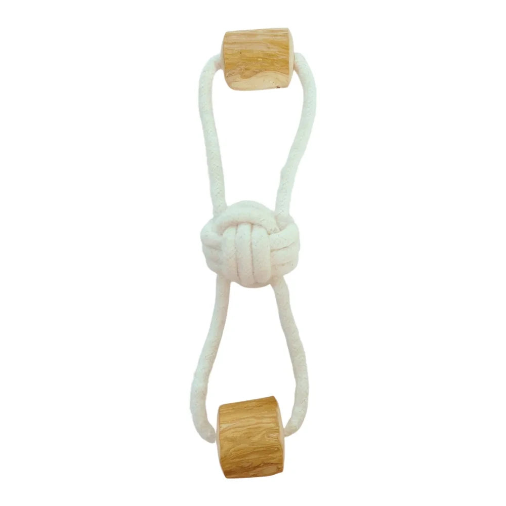 Hobbitalf Colgante Masticable de Café con Nudos Snack Natural para Perros al mejor precio -todoastorenimal.com