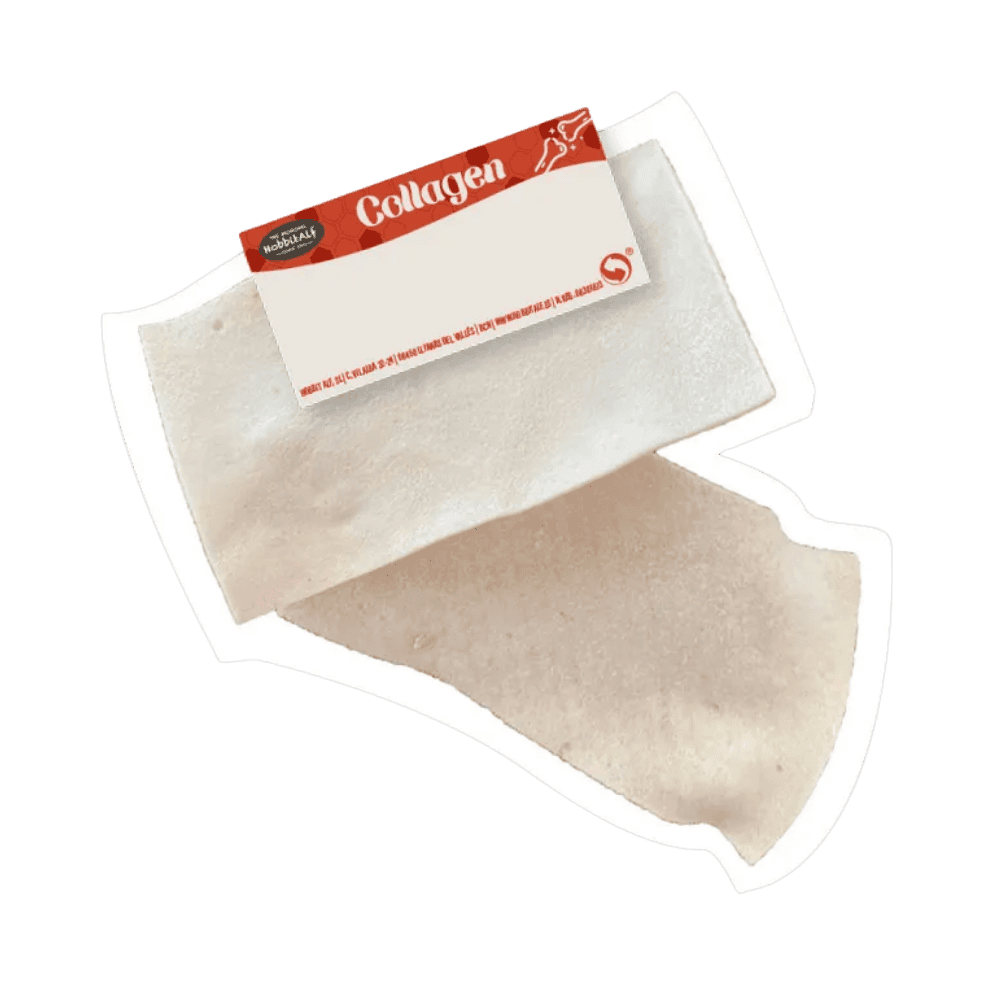 Hobbitalf Collagen Cueritos de Piel de Sabores 2x30 cm Snack Natural para Perros al mejor precio -todoastorenimal.com