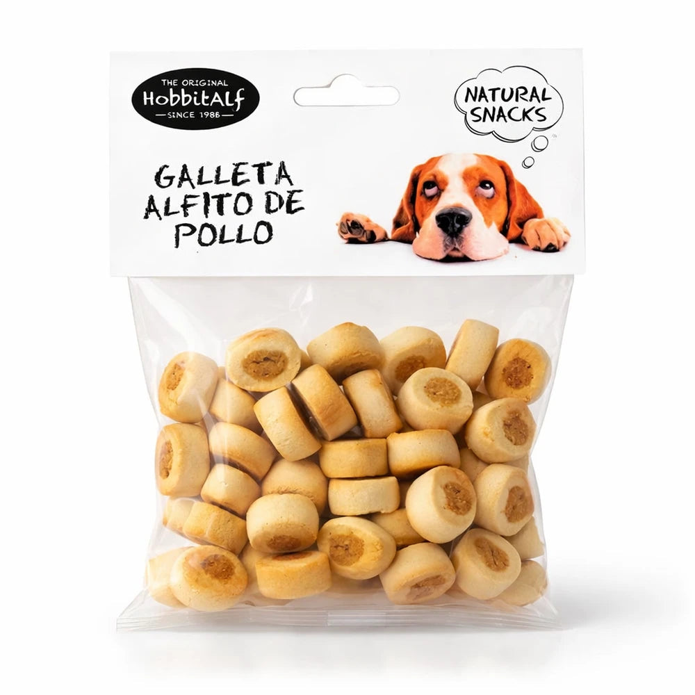 Hobbitalf Galletaitos de Pollo 430 g Snack para Perros al mejor precio -todoastorenimal.com