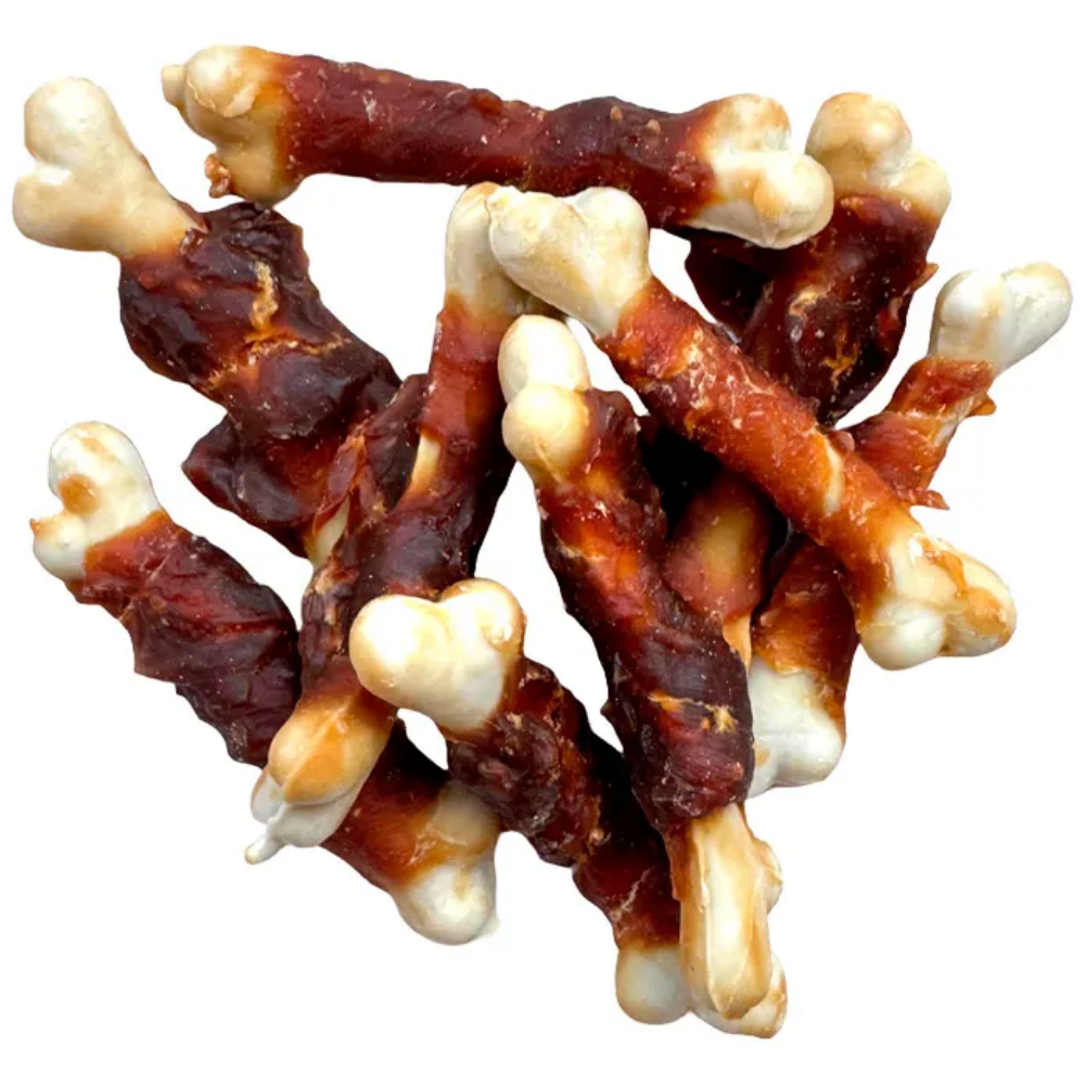 Hobbitalf Huesito de Calcio con Pollo Bolsa 100 g Snack Natural para Perros al mejor precio -todoastorenimal.com