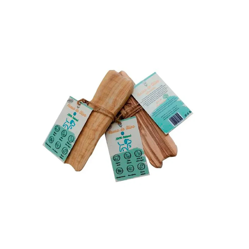 Hobbitalf Hueso de Madera de Olivo Snack Natural para Morder para Perros al mejor precio -todoastorenimal.com