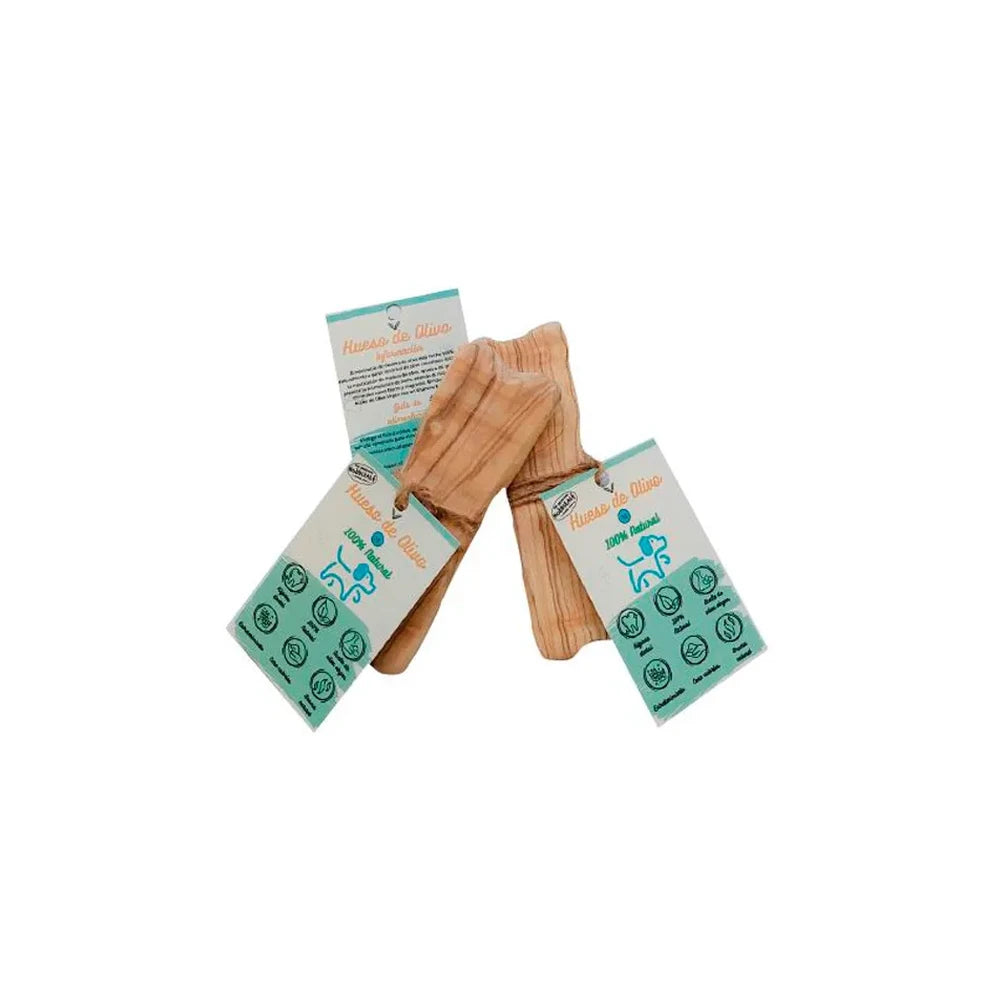 Hobbitalf Hueso de Madera de Olivo Snack Natural para Morder para Perros al mejor precio -todoastorenimal.com