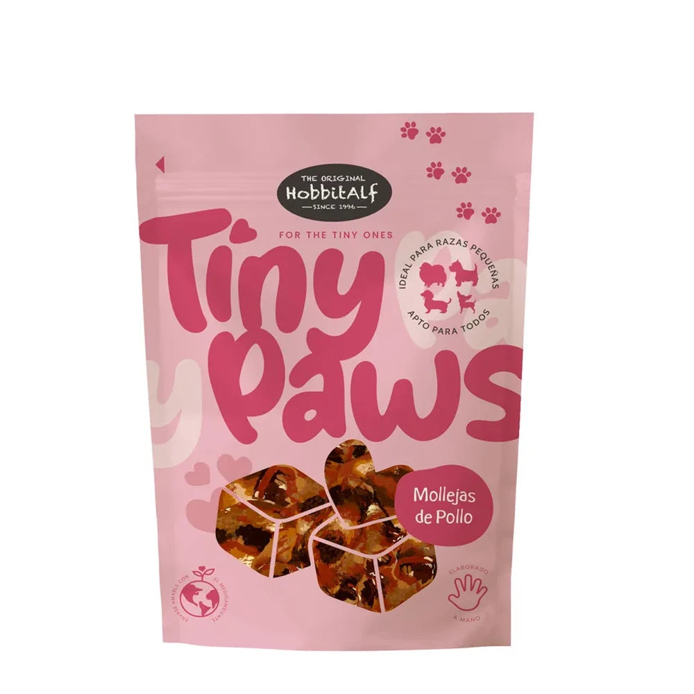 Hobbitalf Mini Mollejas de Pollo 80 g Snack Natural para Perros al mejor precio -todoastorenimal.com