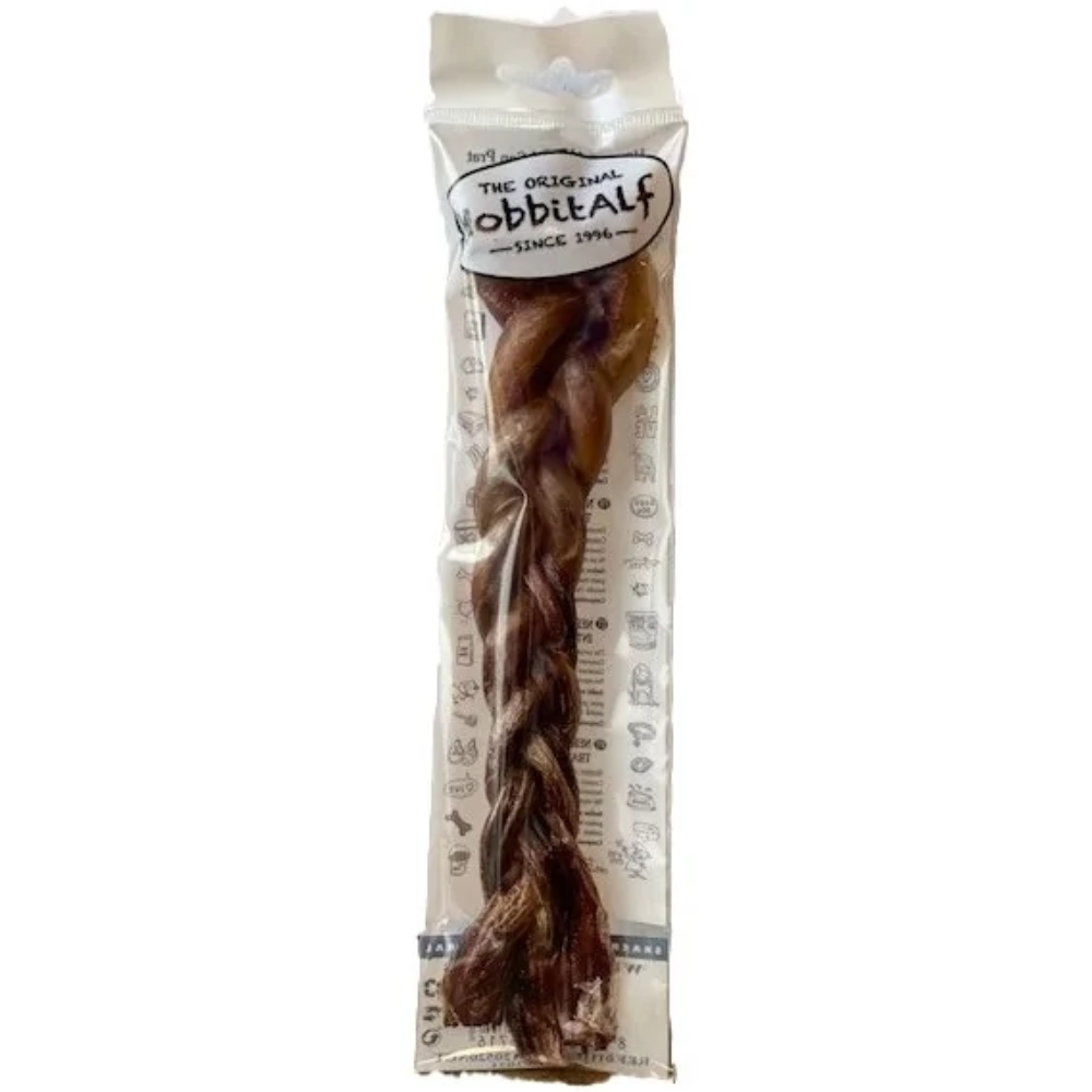 Hobbitalf Nervio de Cerdo Trenzado 30 cm Snack Natural para Perros al mejor precio -todoastorenimal.com