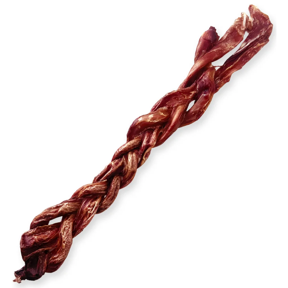Hobbitalf Nervio de Cerdo Trenzado 30 cm Snack Natural para Perros al mejor precio -todoastorenimal.com