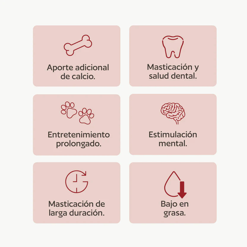 Hobbitalf Nudillo de Ternera de Calcio Pack 2 Snack Natural para Perros al mejor precio -todoastorenimal.com