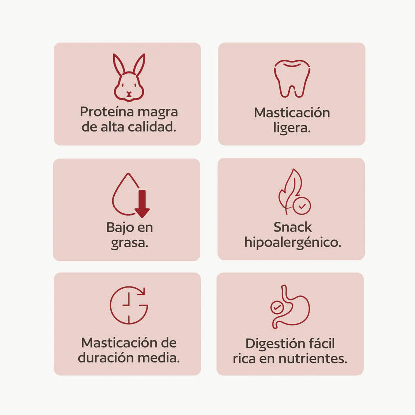 Hobbitalf Orejas de Liebre 3 uds Snack Natural para Perros al mejor precio -todoastorenimal.com