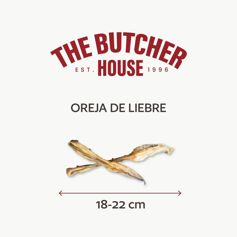 Hobbitalf Orejas de Liebre 3 uds Snack Natural para Perros al mejor precio -todoastorenimal.com