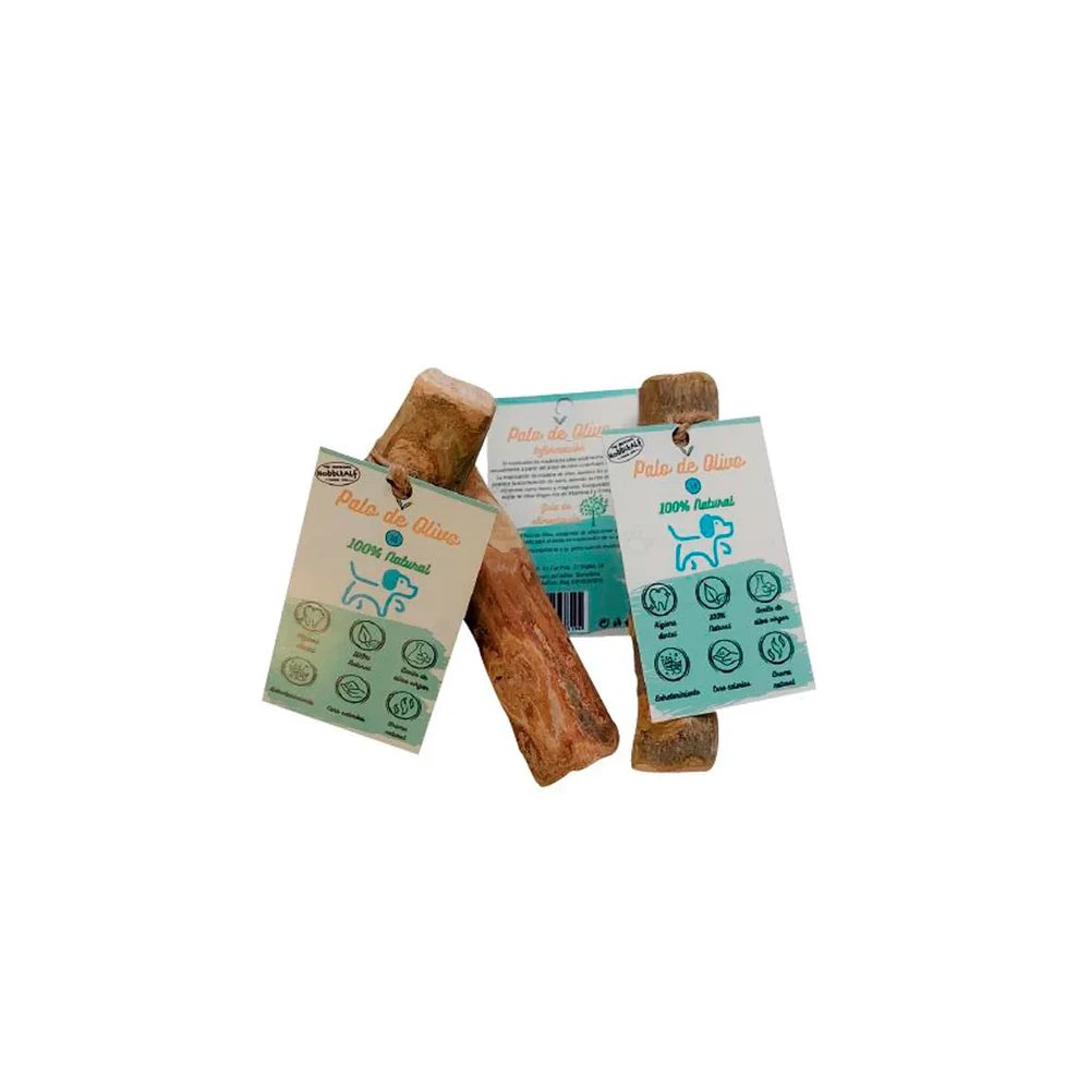 Hobbitalf Palo de Madera de Olivo Snack Natural para Perros al mejor precio -todoastorenimal.com