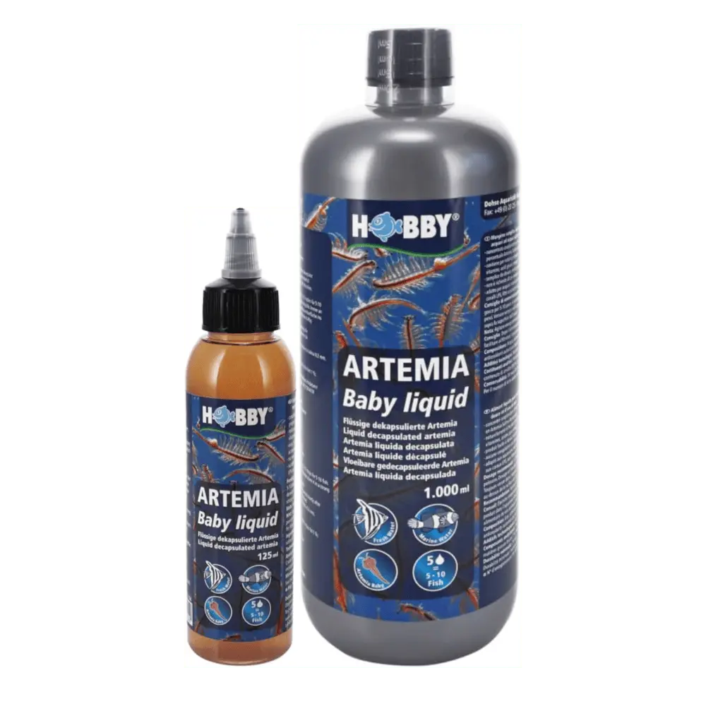 Hobby Artemia Baby Liquid Alimento Líquido a base de Artemia Salina y Zooplancton al mejor precio -todoastorenimal.com