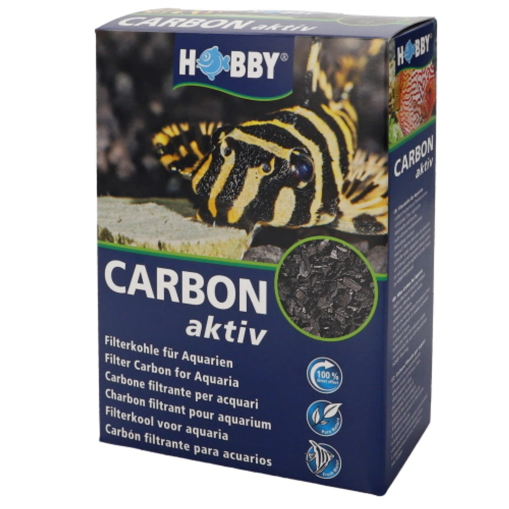 Hobby Carbón Activo Material Filtrante para Acuarios 300g al mejor precio -todoastorenimal.com