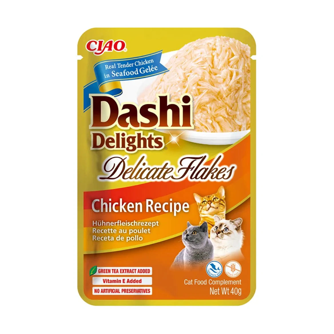 Inaba Dashi Delights Sobre Comida Húmeda para Gatos 40g al mejor precio -todoastorenimal.com