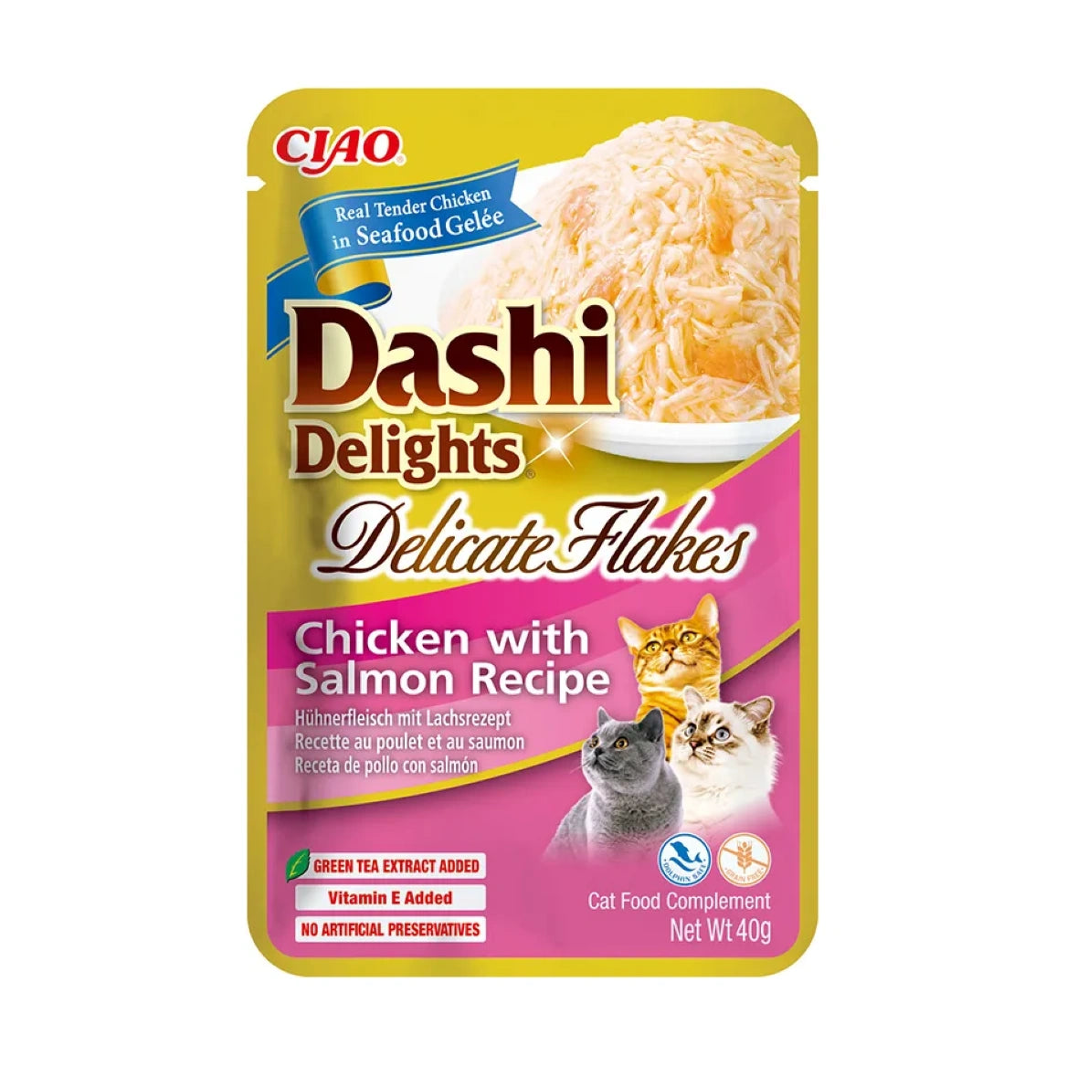 Inaba Dashi Delights Sobre Comida Húmeda para Gatos 40g al mejor precio -todoastorenimal.com
