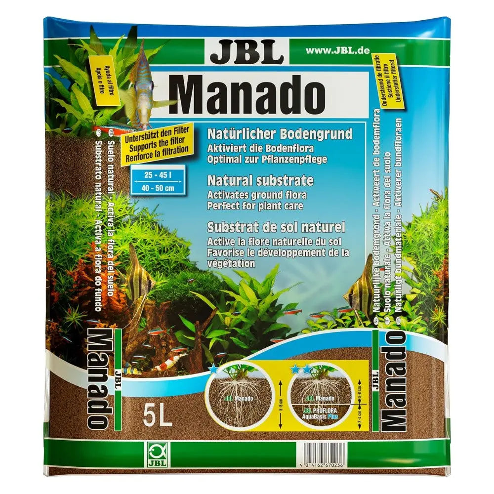 JBL Sustrato Manado para Acuarios de Agua Dulce con Plantas Naturales al mejor precio -todoastorenimal.com